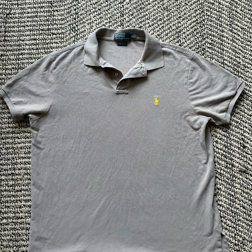 2 Pack! POLO RALPH LAUREN Men's Custom Slim Fit Polo Shirt - Picture 4 of 6
